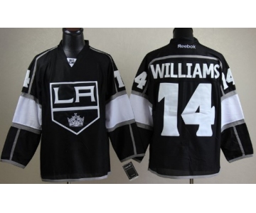 Los Angeles Kings #14 Justin Williams Black Jersey