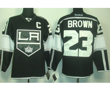 Los Angeles Kings #23 Dustin Brown Black Jersey