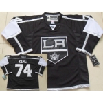 Los Angeles Kings #74 Dwight King Black Jersey