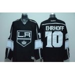 Men's Los Angeles Kings #10 Christian Ehrhoff Reebok Black Hockey Jersey