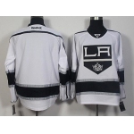 Men's Los Angeles Kings Blank Reebok White Away Hockey Jersey