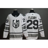 Men's Vegas Golden Knights 29 Marc-Andre Fleury White 2019 NHL All-Star Game Adidas Jersey