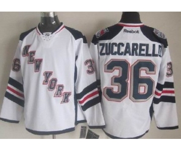 New York Rangers #36 Mats Zuccarello 2014 Stadium Series White Jersey