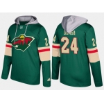 Adidas Minnesota Wild 24 Matt Dumba Name And Number Green Hoodie