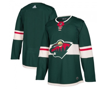 Adidas Wild Blank Green Home Authentic Stitched NHL Jersey