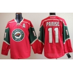 Minnesota Wild #11 Zach Parise Red Jersey