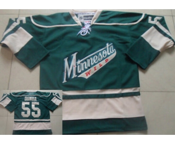 Minnesota Wild #55 Matt Dumba Green Third Jersey