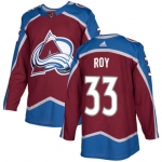 Adidas Colorado Avalanche #33 Patrick Roy Burgundy Home Authentic Stitched NHL Jersey