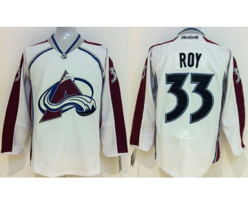 Colorado Avalanche #33 Patrick Roy White Jersey