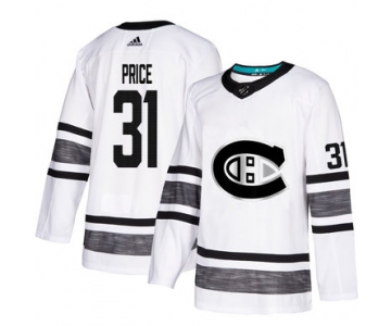 Canadiens #31 Carey Price White Authentic 2019 All-Star Stitched Hockey Jersey