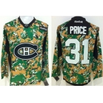 Montreal Canadiens #31 Carey Price 2014 Camo Jersey