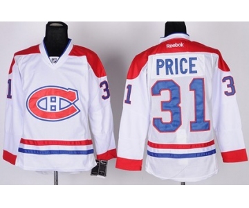 Montreal Canadiens #31 Carey Price White Jersey