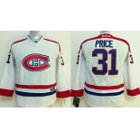 Montreal Canadiens #31 Carey Price White Kids Jersey