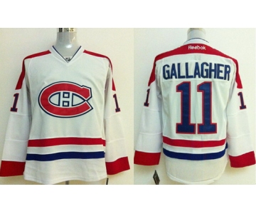 Montreal Canadiens #11 Brendan Gallagher White Jersey