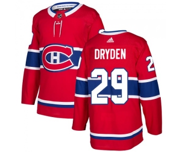 Adidas Canadiens #29 Ken Dryden Red Home Authentic Stitched NHL Jersey