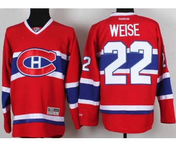 Montreal Canadiens #22 Dale Weise Red CH Jersey