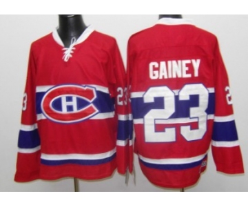 Montreal Canadiens #23 Bob Gainey Red Throwback CCM Jersey