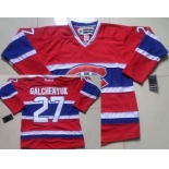 Montreal Canadiens #27 Alex Galchenyuk Red CH Jersey