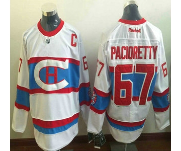 Montreal Canadiens #67 Max Pacioretty Reebok White 2016 Winter Classic Premier Jersey