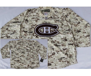 Montreal Canadiens Blank Camo Jersey