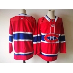 Montreal Canadiens Blank Red 2017-2018 Hockey Stitched NHL Jersey