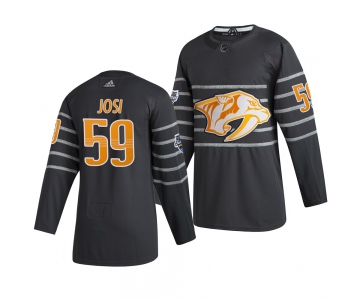 Men's Nashville Predators #59 Roman Josi Gray 2020 NHL All-Star Game Adidas Jersey