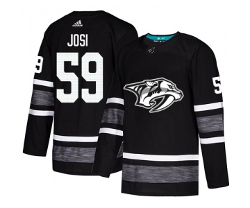 Predators #59 Roman Josi Black Authentic 2019 All-Star Stitched Hockey Jersey