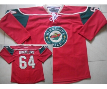 Minnesota Wild #64 Mikael Granlund Red Jersey