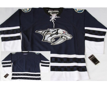 Nashville Predators Blank Blue Third Jersey