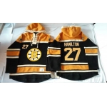 Old Time Hockey Boston Bruins #27 Dougie Hamilton Black Hoodie