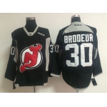 New Jersey Devils #30 Martin Brodeur 2014 Training Black Jersey