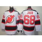 New Jersey Devils #68 Jaromir Jagr White Jersey