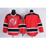 New Jersey Devils Blank Red With Black Jersey