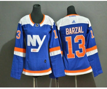 Youth New York Islanders #13 Mathew Barzal New Blue Home 2019 Hockey Adidas Stitched NHL Jersey
