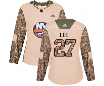Adidas New York Islanders #27 Anders Lee Camo Authentic 2017 Veterans Day Women's Stitched NHL Jersey