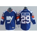 New York Islanders #29 Brock Nelson 2014 Stadium Series Blue Jersey