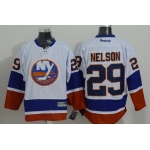 New York Islanders #29 Brock Nelson White Jersey