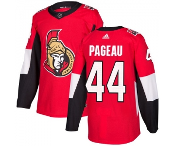 Adidas Senators #44 Jean-Gabriel Pageau Red Home Authentic Stitched NHL Jersey