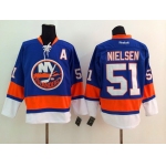 New York Islanders #51 Frans Nielsen Light Blue Jersey