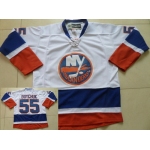 New York Islanders #55 Johnny Boychuk White Jersey