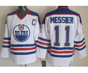 Edmonton Oilers #11 Mark Messier Throwback CCM Jersey