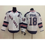 New York Rangers #18 Marc Staal 2014 Stadium Series White Jersey