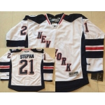 New York Rangers #21 Derek Stepan 2014 Stadium Series White Jersey