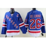 New York Rangers #26 Martin St. Louis Light Blue Jersey