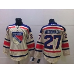 New York Rangers #27 Ryan Mcdonagh 2012 Winter Classic Cream Jersey