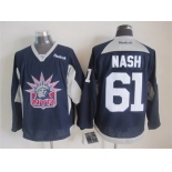 New York Rangers #61 Rick Nash 2014 NYR Training Navy Blue Jersey