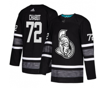 Senators #72 Thomas Chabot Black Authentic 2019 All-Star Stitched Hockey Jersey