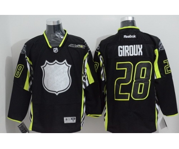 Philadelphia Flyers #28 Claude Giroux 2015 All-Stars Black Jersey