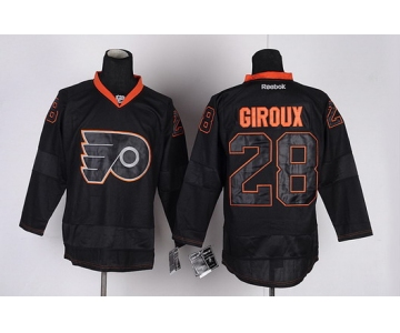 Philadelphia Flyers #28 Claude Giroux Black Ice Jersey