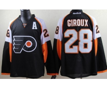 Philadelphia Flyers #28 Claude Giroux Black Jersey